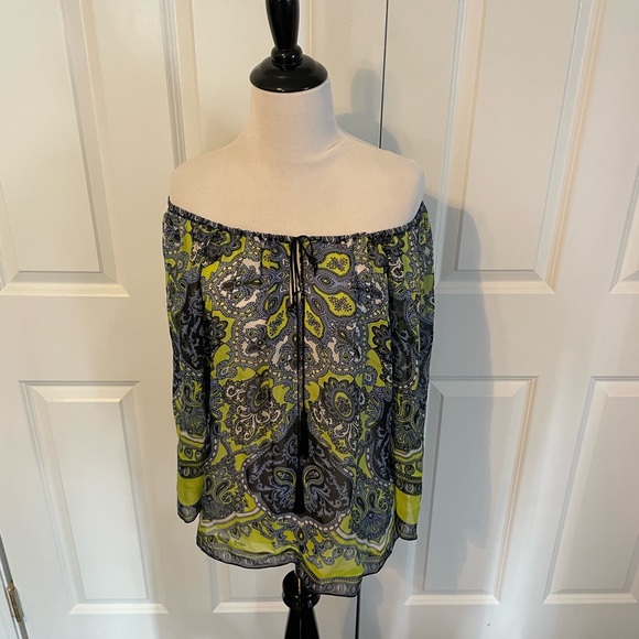 Hale Bob cabana blouse - Picture 3 of 9